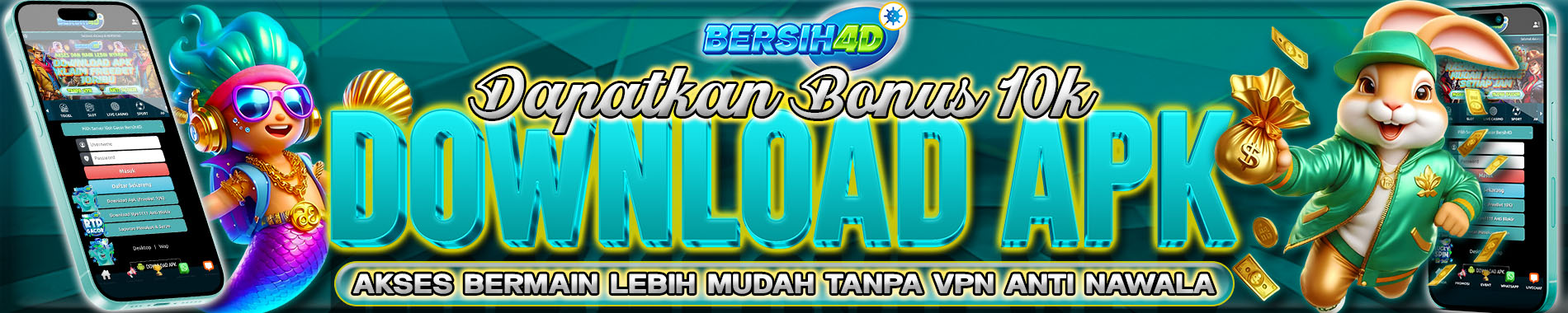 bersih4d freebet download apk